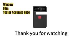 Видео о работе тестера оконной пленки CHNSpec CT-26